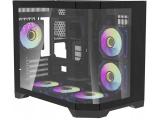 Aigo Case mATX - FT418 Black 6x 120mm A-RGB fans Middle Tower Micro ATX снимка №2 Aigo Case mATX - FT418 Black 6x 120mm A-RGB fans Middle Tower Micro ATX снимка №2