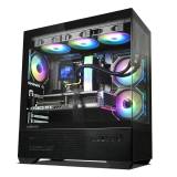 Zalman Zalman кутия Case ATX - Chronix BLACK - 3 x 120 mm A-RGB, USB-C, Tempered Glass ZM-CHRONIX-BLACK NEW не е зададено n/a снимка №2 Zalman Zalman кутия Case ATX - Chronix BLACK - 3 x 120 mm A-RGB, USB-C, Tempered Glass ZM-CHRONIX-BLACK NEW не е зададено n/a снимка №2