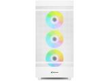 Sharkoon Rebel C50 RGB White Middle Tower ATX снимка №2