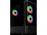 Gamdias TALOS E3 CG 3x 120mm A-RGB Curved Glass Middle Tower ATX снимка №2 Gamdias TALOS E3 CG 3x 120mm A-RGB Curved Glass Middle Tower ATX снимка №2