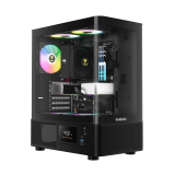 Описание и цена на нов модел кутия за компютър - n/a Gamdias Gamdias кутия Case ATX - ATLAS E2 - 3 x 120 mm A-RGB, Digital Display, Curved Glass GAMDIAS-ATLAS-E2-CG NEW