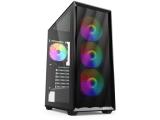 SHARKOON VK4 Rainbow Black Middle Tower ATX снимка №2