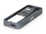 Digitus USB M.2 hard disk enclosure, SSD, external, NVMe , 20Gbps, USB 3.2 Gen2x2, aluminum, incl. mounting material Кутии за дискове M.2 NVMe снимка №6 Digitus USB M.2 hard disk enclosure, SSD, external, NVMe , 20Gbps, USB 3.2 Gen2x2, aluminum, incl. mounting material Кутии за дискове M.2 NVMe снимка №6