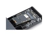 Digitus USB M.2 hard disk enclosure, SSD, external, NVMe, 40Gbps, USB 4.0, aluminum Кутии за дискове M.2 NVMe снимка №2