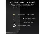 Corsair AIR 5400 RS-R ARGB Triple Chamber Tempered Glass Black Middle Tower E-ATX снимка №6