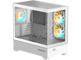 Описание и цена на Компютърна кутия Middle Tower Gigabyte C201 PANORAMIC ICE 3x ARGB Micro ATX