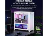 Corsair FRAME 4000D LCD RS ARGB White CC-9011327-WW Middle Tower E-ATX снимка №3