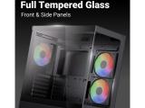 AeroCool P500D Digi-G-BK-v1 Digital Display 3x 120mm A-RGB Middle Tower ATX снимка №6 AeroCool P500D Digi-G-BK-v1 Digital Display 3x 120mm A-RGB Middle Tower ATX снимка №6