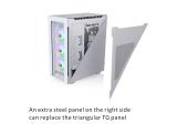 Thermaltake Divider 500 TG ARGB Snow White Middle Tower ATX снимка №3