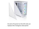 Thermaltake Divider 500 TG ARGB Snow White Middle Tower ATX снимка №4