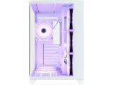 1stPlayer MEGAVIEW MV8 White 7x 120mm A-RGB Middle Tower ATX снимка №2
