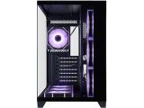 1stPlayer MEGAVIEW MV8 Black 7x 120mm A-RGB Middle Tower ATX снимка №2