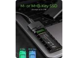 Icy Box  M.2 NVMe enclosure with USB 3.2 Gen 2 Type-C IB-1806MT-CU31 Кутии за дискове M.2 NVMe снимка №6