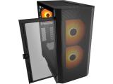 COUGAR AIRFACE FLO RGB Black CGR-5YA6B-RGB Middle Tower SSI CEB снимка №4