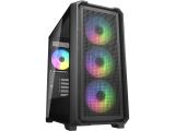 Описание и цена на Компютърна кутия Middle Tower COUGAR MX600 Mini V2 RGB Black Micro ATX