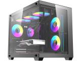 Darkflash B275 PRO Black 6x 120mm Infinity Mirror A-RGB B275-PRO-6F-BK Middle Tower Micro ATX снимка №2 Darkflash B275 PRO Black 6x 120mm Infinity Mirror A-RGB B275-PRO-6F-BK Middle Tower Micro ATX снимка №2
