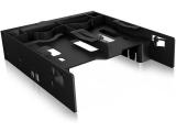 Icy Box  IB-5251 Triple Mounting Frame for 2x 2.5 Inch HDD/SSD and 1x 3.5 Inch HDD in 1x 5.25 Inch Bay Accessories 2.5 снимка №3