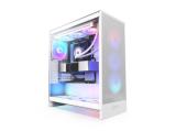 Описание и цена на Компютърна кутия Middle Tower NZXT H7 FLOW RGB ALL White CM-H72FW-R1 E-ATX