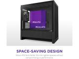 NZXT H3 FLOW Black Mesh CC-H31FB-01 Middle Tower Micro ATX снимка №3
