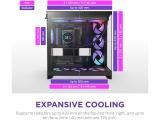 NZXT H9 FLOW RGB Black CM-H92FB-R1 Middle Tower E-ATX снимка №4