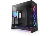 Описание и цена на Компютърна кутия Middle Tower NZXT H9 FLOW RGB+ All Black CM-H92FB-P1 E-ATX