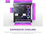NZXT H9 FLOW RGB+ All Black CM-H92FB-P1 Middle Tower E-ATX снимка №4