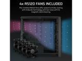 Corsair FRAME 4000X RS Mid-Tower Black Middle Tower E-ATX снимка №5