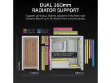Corsair FRAME 4000D RS Wood White/Oak Middle Tower E-ATX снимка №6