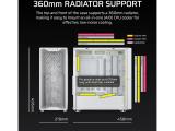 Corsair 3200D RS Performance Case White CC-9011335-WW Middle Tower ATX снимка №5