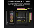 Corsair 3200D RS ARGB Performance Case Black CC-9011344-WW Middle Tower ATX снимка №4