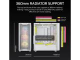 Corsair 3200D RS ARGB Mid-Tower PC Case White CC-9011345-WW Middle Tower ATX снимка №4