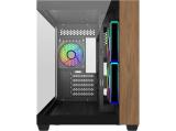 Cooler Master Elite 481 Wood Black Middle Tower Micro ATX снимка №2