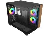 Cooler Master Elite 481 Wood Black Middle Tower Micro ATX снимка №3
