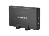 Най-нов модел case Natec Кутия за твърд диск 3,5 Rhino Go, USB 3.0