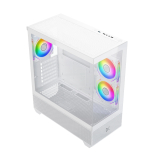 Xigmatek Xigmatek кутия Case EATX - Alphard Arctic - 6 ARGB fans EN43833 NEW не е зададено n/a снимка №3