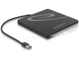 Описание и цена на нов модел кутия за компютър - 5.25 DeLock External Enclosure for 5.25 Slot-in Slim SATA Drives 9.5 / 12.7 mm to USB Type-A male black