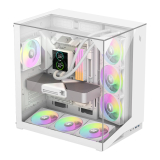 Gamemax Gamemax кутия Case ATX - NEX C56 VC WH 1849-3072R0004 NEW не е зададено n/a снимка №2 Gamemax Gamemax кутия Case ATX - NEX C56 VC WH 1849-3072R0004 NEW не е зададено n/a снимка №2