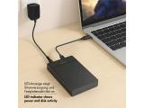LogiLink USB-C 3.2 hard drive enclosure 2.5/3.5, up to 16TB, SATA HDD/SSD, black, UA0460 Кутии за дискове 3.5 снимка №4 LogiLink USB-C 3.2 hard drive enclosure 2.5/3.5, up to 16TB, SATA HDD/SSD, black, UA0460 Кутии за дискове 3.5 снимка №4