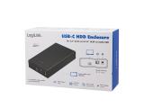 LogiLink USB-C 3.2 hard drive enclosure 2.5/3.5, up to 16TB, SATA HDD/SSD, black, UA0460 Кутии за дискове 3.5 снимка №6 LogiLink USB-C 3.2 hard drive enclosure 2.5/3.5, up to 16TB, SATA HDD/SSD, black, UA0460 Кутии за дискове 3.5 снимка №6
