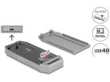 DeLock M.2 NVMe SSD Enclosure USB 40 Gbps - Tool-Free Кутии за дискове M.2 NVMe снимка №6