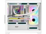 Darkflash DS900M White 6x 120mm Infinity Mirror A-RGB Middle Tower Micro ATX снимка №2 Darkflash DS900M White 6x 120mm Infinity Mirror A-RGB Middle Tower Micro ATX снимка №2