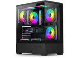 Описание и цена на Компютърна кутия Middle Tower Aigo C365 Black 3x 120mm A-RGB fans E-ATX