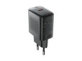 Описание и цена на зарядни устройства Acefast Универсално зарядно за стена Charger Wall GaN PD25W - A104 - USB-C x 1, Black