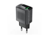 Описание и цена на зарядни устройства Acefast Универсално зарядно за стена Charger Wall GaN Quick Charge 18W - A90 - USB-A x 1, Black