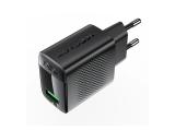 Acefast Универсално зарядно за стена Charger Wall GaN Quick Charge 18W - A90 - USB-A x 1, Black снимка №5 Acefast Универсално зарядно за стена Charger Wall GaN Quick Charge 18W - A90 - USB-A x 1, Black снимка №5