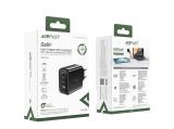 Acefast Универсално зарядно за стена Charger Wall GaN PD65W - A41 - USB-C x 2, USB-A x 1, Black снимка №6 Acefast Универсално зарядно за стена Charger Wall GaN PD65W - A41 - USB-C x 2, USB-A x 1, Black снимка №6