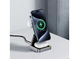 Acefast Desktop 3-in-1 Wireless Charging Holder - E20 Black снимка №5 Acefast Desktop 3-in-1 Wireless Charging Holder - E20 Black снимка №5