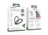 Acefast Магнитен ринг за телефон Mobile phone Magnetic ring holder - Aluminum - P1 Black снимка №5 Acefast Магнитен ринг за телефон Mobile phone Magnetic ring holder - Aluminum - P1 Black снимка №5