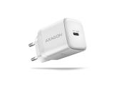 Описание и цена на зарядни устройства Axagon ACU-PD30W PD3.0 & QC4+ 1xOUTPUT wall charger 30W white