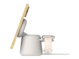 Belkin BOOST CHARGE PRO 2in1 Ladedock with MagSafe, 15W, sand снимка №4 Belkin BOOST CHARGE PRO 2in1 Ladedock with MagSafe, 15W, sand снимка №4